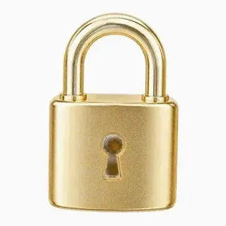 Metal padlock — Wicked Plays