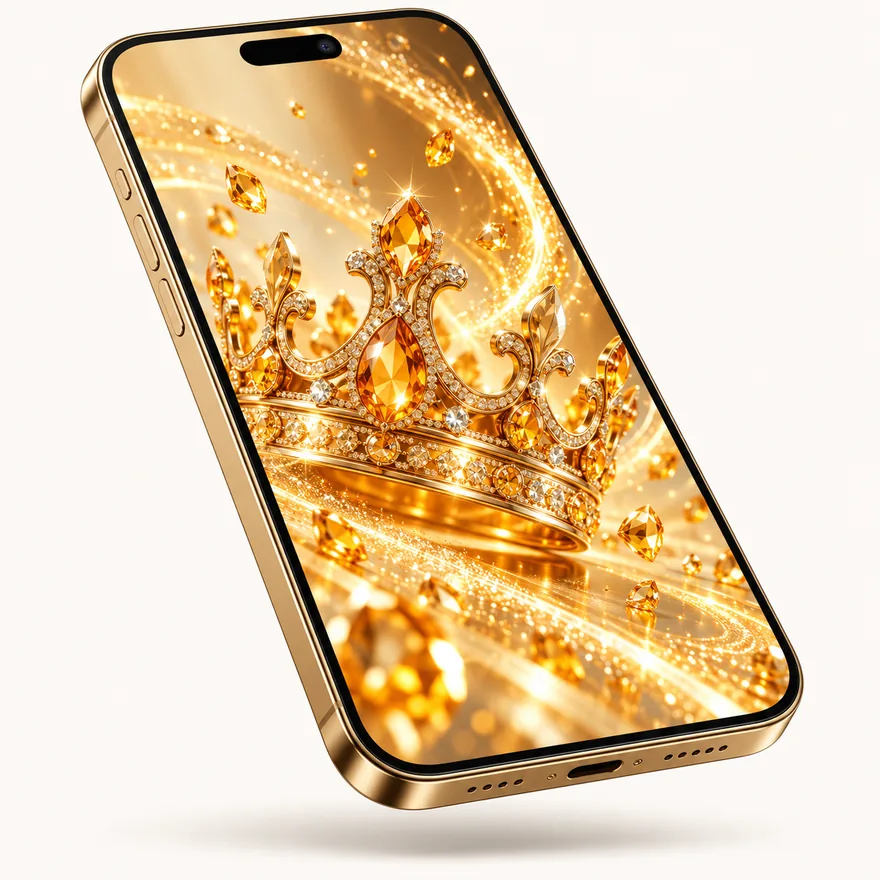 Smartphone with crown — Wicked Plays
