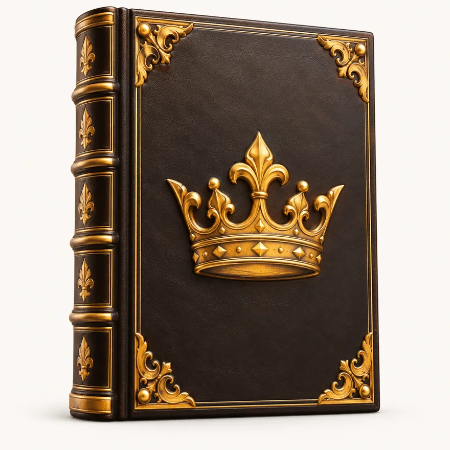 Ornate royal book — Wicked Plays