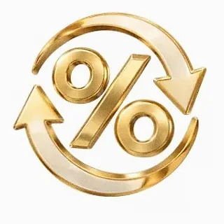 Percent cycle icon — Wicked Plays