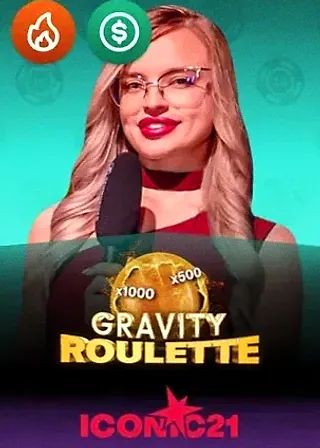 Gravity Roulette live game cover
