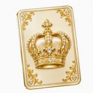 Royal crown card — Wicked Plays