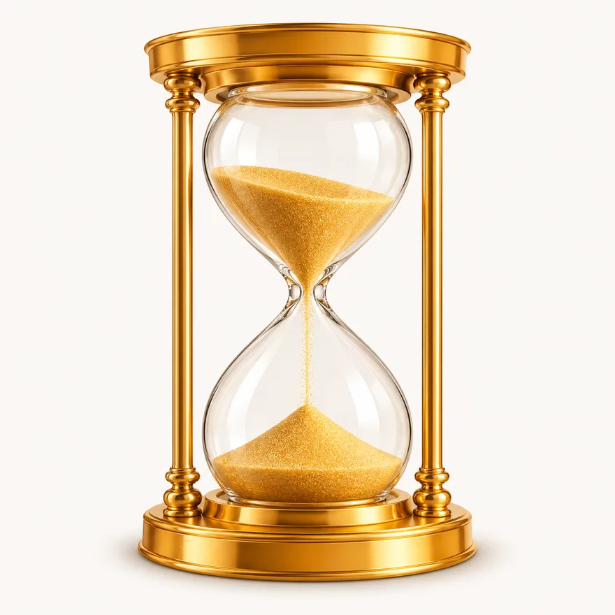 Ornate hourglass — Wicked Plays