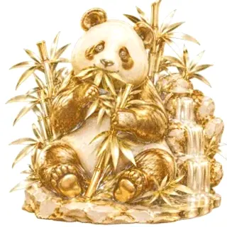 Panda eating bamboo — Wicked Plays