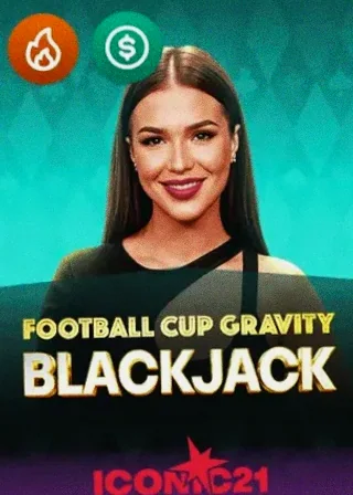 Football Cup Gravity Blackjack live game cover