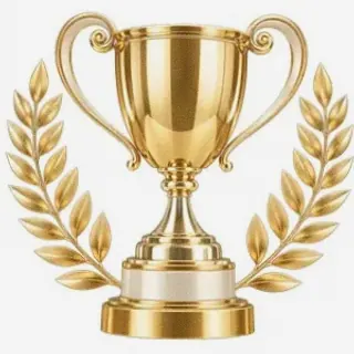 Gold trophy cup — Wicked Plays