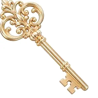 Ornate antique key — Wicked Plays