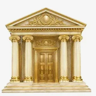 Classical bank building — Wicked Plays